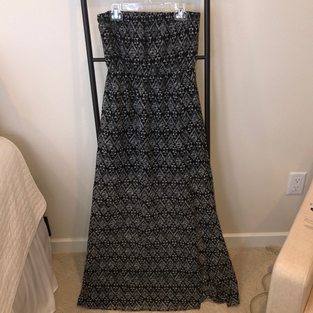 Strapless Maxi Dress